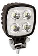 AL LAMPA ROBOCZA 81x81 mm CZARNA 4 LED 8112BM