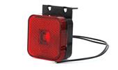 WS LAMPA OBRYSÓWKA DIODOWA LED W63 CZERWONA 12/24V WSPORNIK
