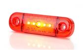 WS LAMPA OBRYSÓWKA DIODOWA LED W97.2 CZERWONA