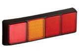 AL LAMPA ZESPOLONA TYLNA DIODOWA LED 100 4w1 LEWA