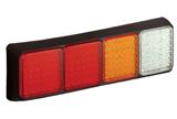 AL LAMPA ZESPOLONA TYLNA DIODOWA LED 100 4w1 PRAWA