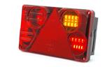 WS LAMPA ZESPOLONA TYLNA DIODOWA LED W70DP 12/24 V OŚWIETLENIE TABLICY