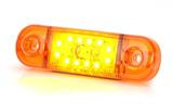 WS LAMPA OBRYSÓWKA DIODOWA LED W97.3 POMARAŃCZOWA