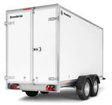 BRENDERUP PRZYCZEPA CARGO KONTENER CD350TBD2500 DRZWI 2500 KG